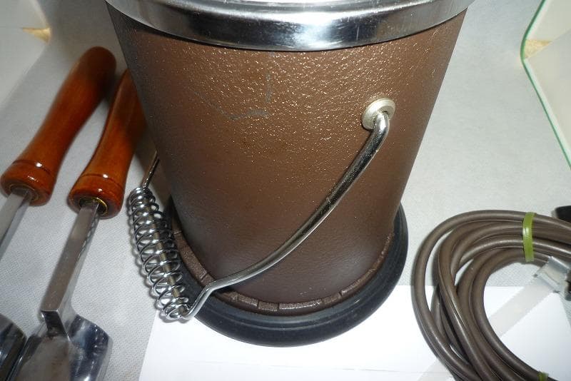 タキイ　和裁電化鏝　和裁コテ　和裁こて　タキイ製　鏝２本付