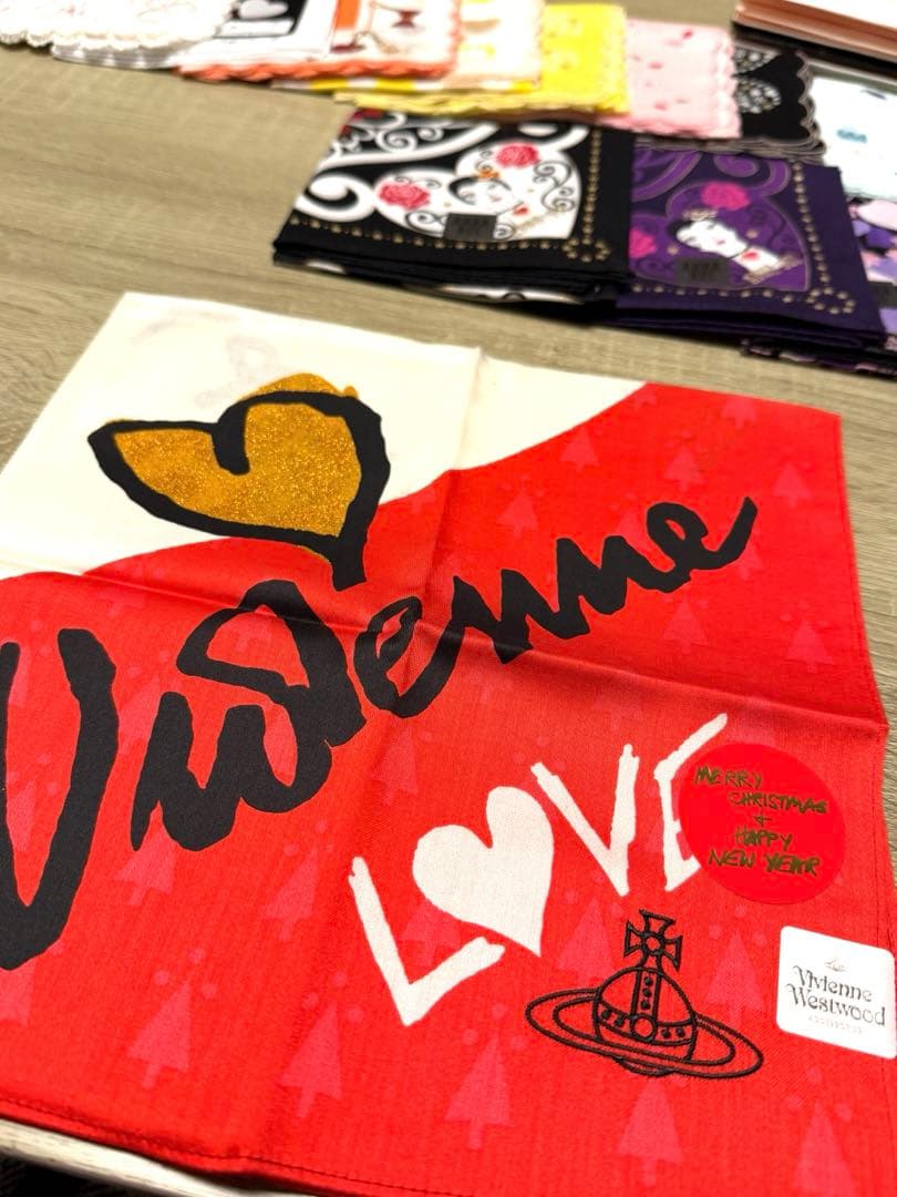 【新品、未使用】ブランド　ハンカチ１８点セット