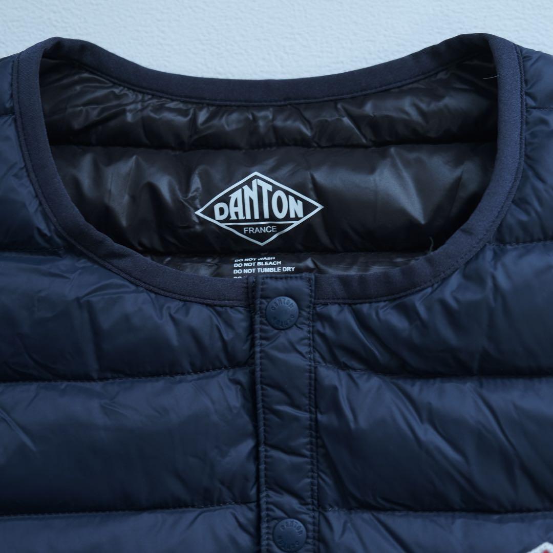 【DANTON】Men’s Crewneck Inner Down Vest