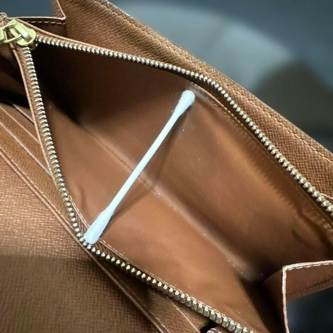 12☆外観美品/優良品♪カード10枚タイプ☆サラ長財布