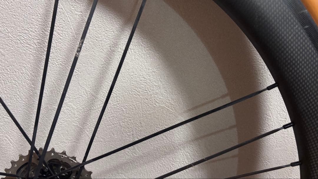 中華カーボンホイール　ジャンク　説明文は必ずお読みください。