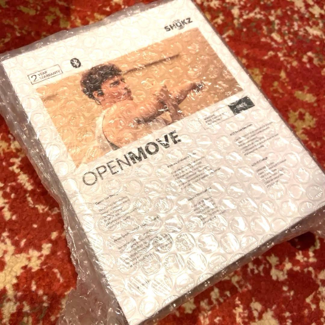 新品未開封 SHOKZ OpenMove 骨伝導イヤホン ワイヤレスイヤホン