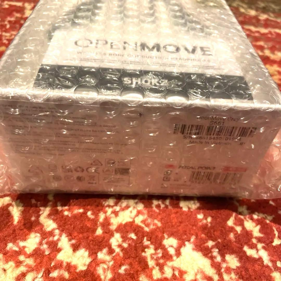 新品未開封 SHOKZ OpenMove 骨伝導イヤホン ワイヤレスイヤホン