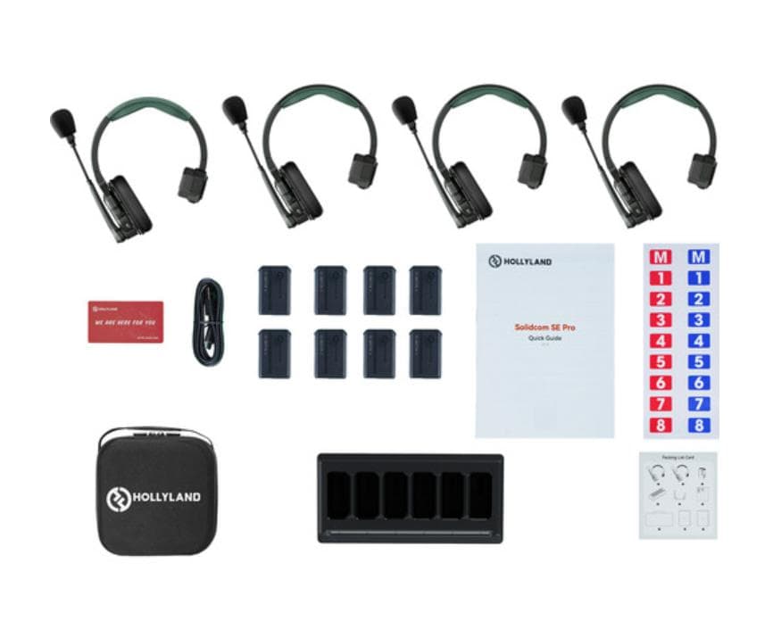 ヘッドホン Hollyland Solidcom SE Pro 4S (1.9 GHz)