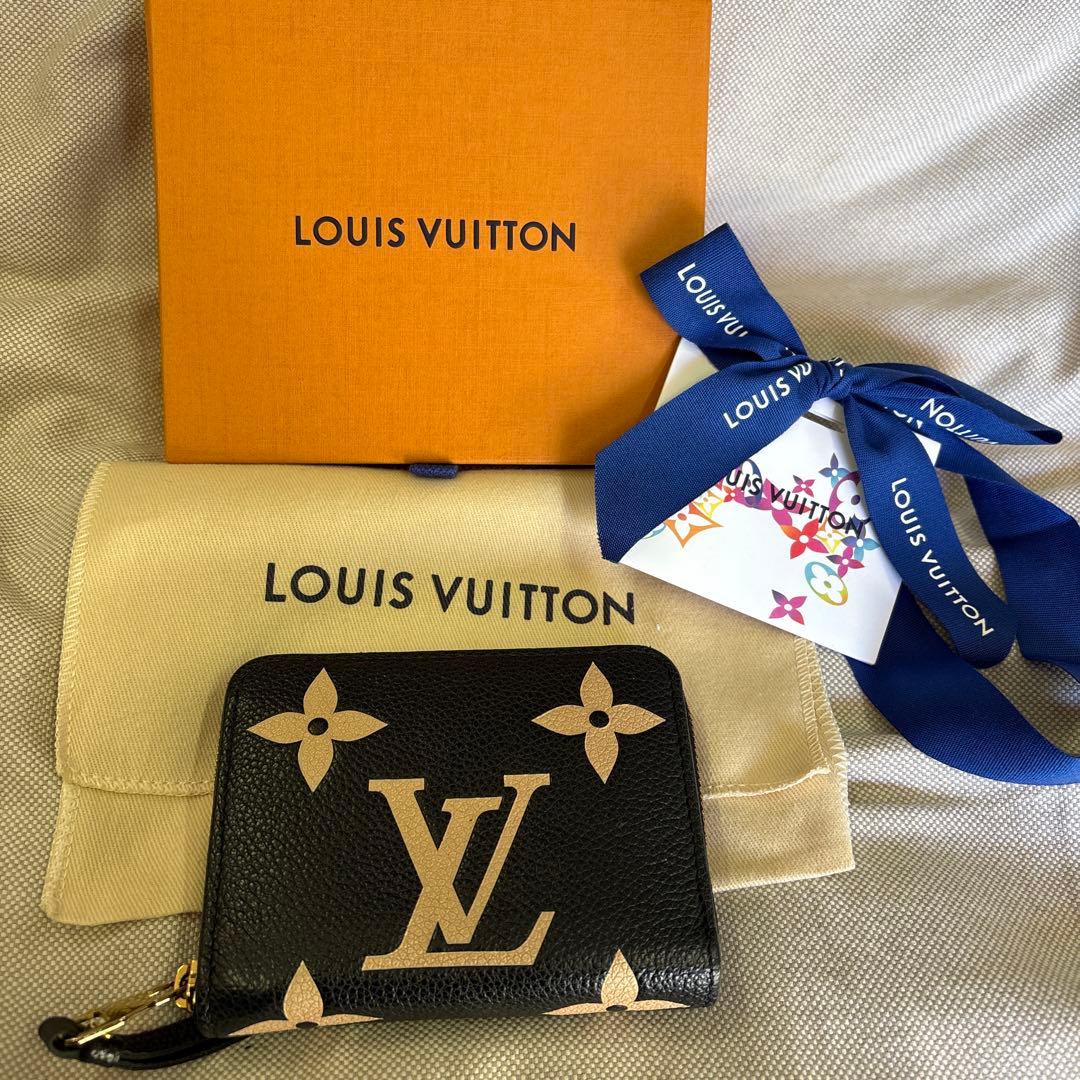 ルイヴィトン ジャイアントモノグラム アンプラント ジッピーパース美品