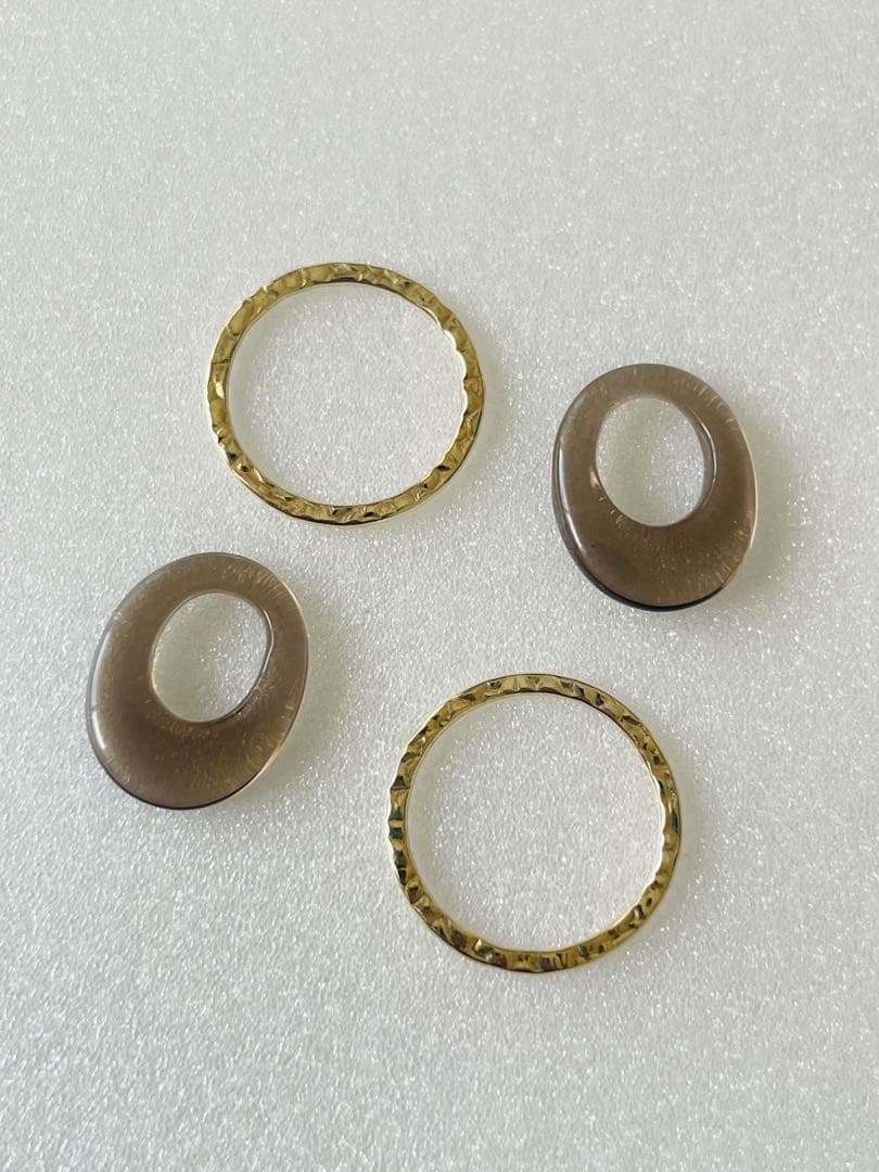 agete ピアスチャーム2点セット