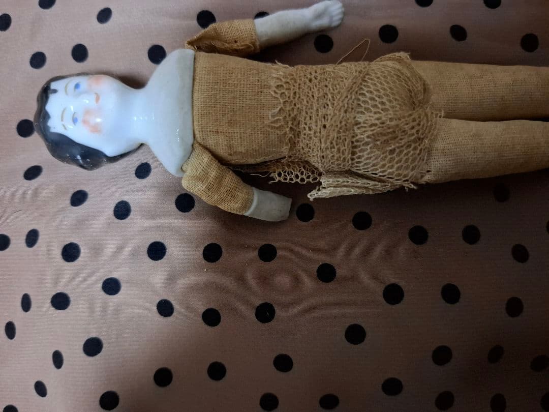 アンティーク★チャイナヘッドドール★ビスクドール★3点セット★アンティーク雑貨