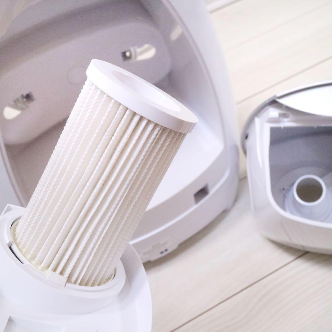 NeoVac Elite タッチレス 電動ちりとり 吸引 固定式 掃除機 自動