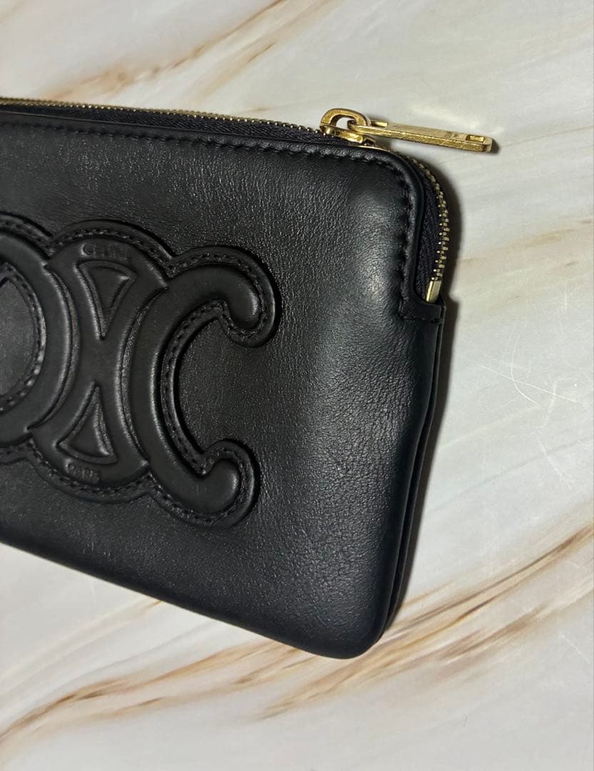 CELINE トリオンフ ブラック ケース