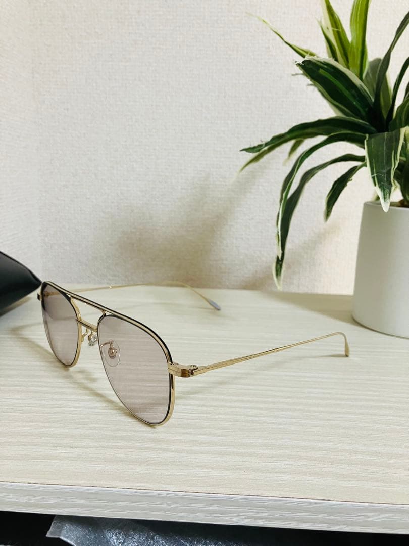 ✴︎YUICHI TOYAMA. ✴︎ユウイチトヤマ✴︎ツーブリッジ✴︎ゴールド