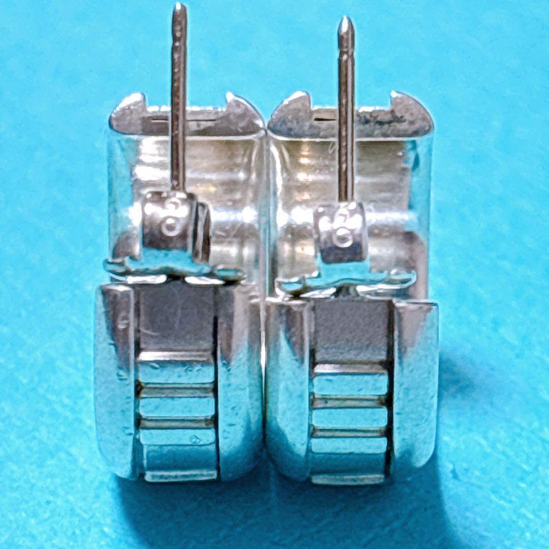 【美品】Tiffanyティファニー ミニ アトラス 両耳 ピアス シルバー925