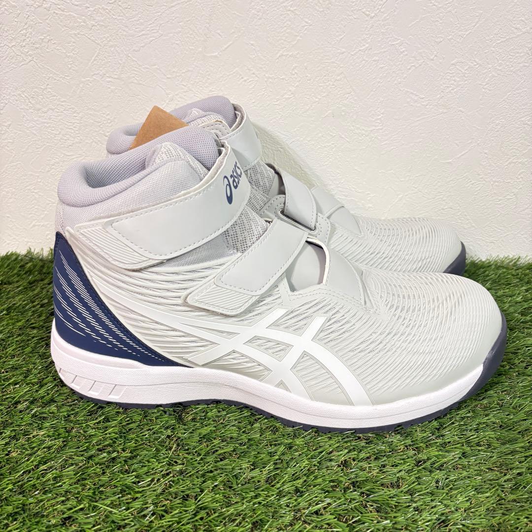 【asics】新品　WINJOB CP120安全靴 作業靴　２７.５㎝　グレー