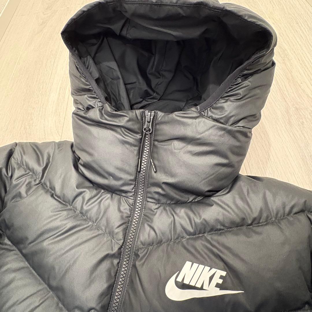 ナイキ Nike ダウンジャケット　ブラック　黒　メンズ　S
