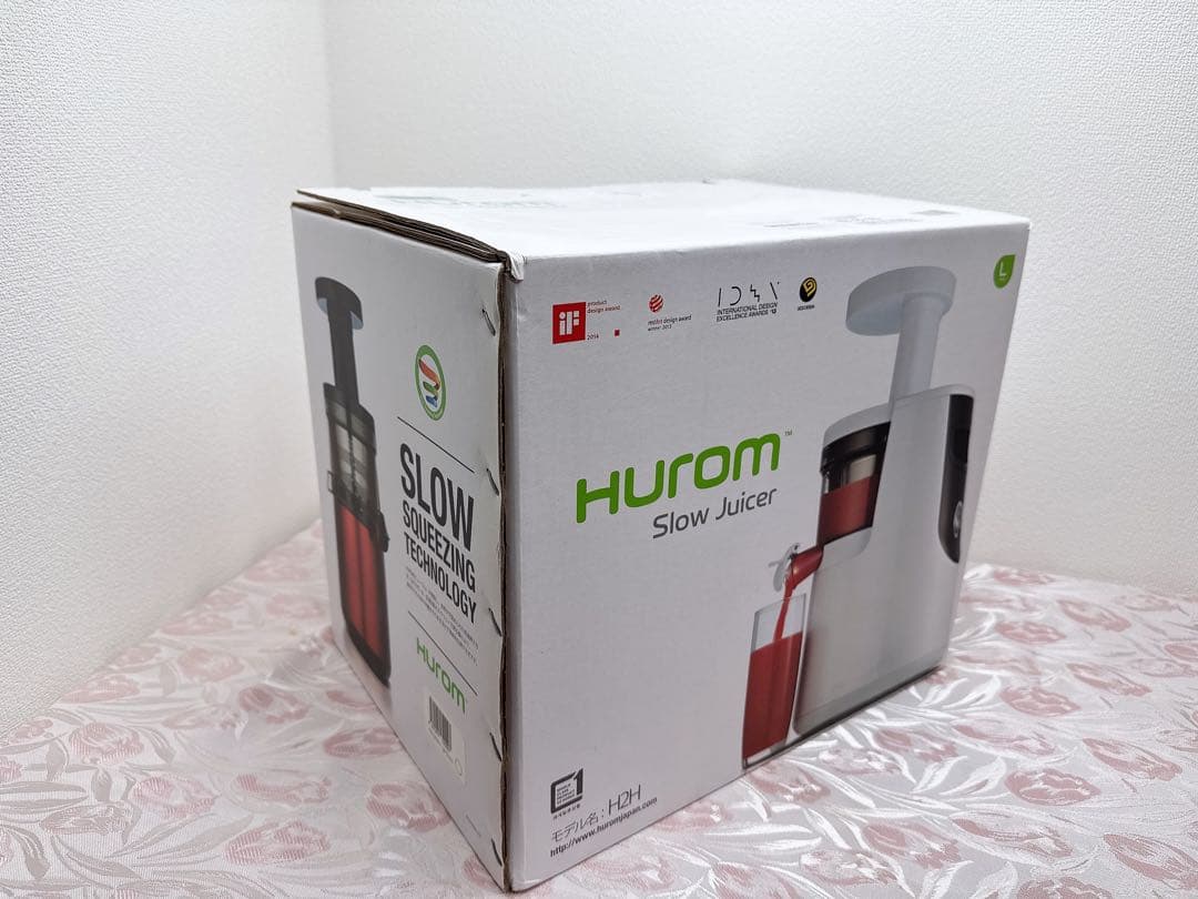331-【未使用】Hurom スロージューサー H2H ホワイト