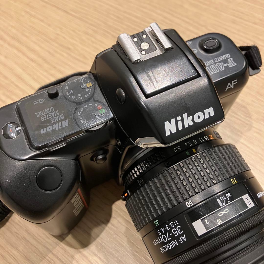 T10304 Nikon F-401 一眼レフカメラ 28-80mmレンズ付き