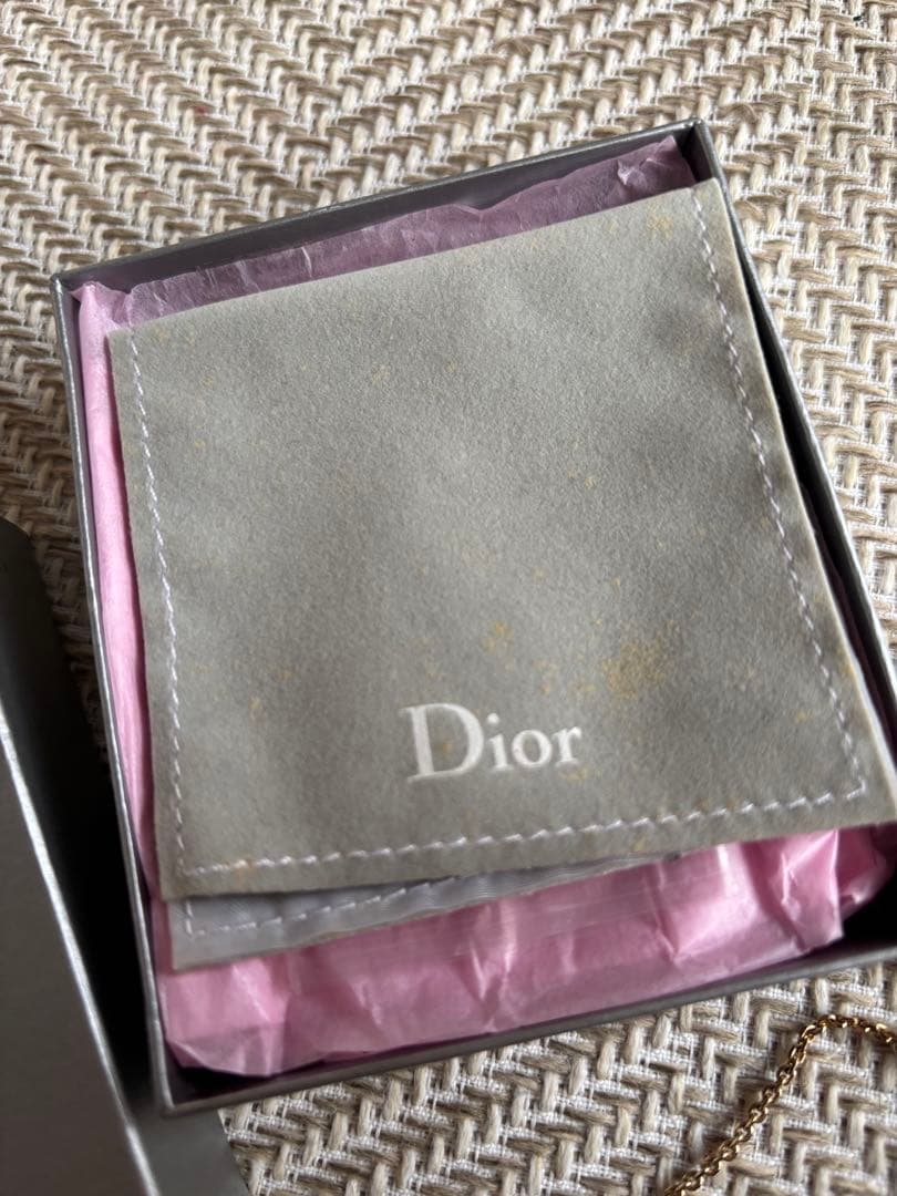 Dior ハートロゴチャームネックレス ディオール