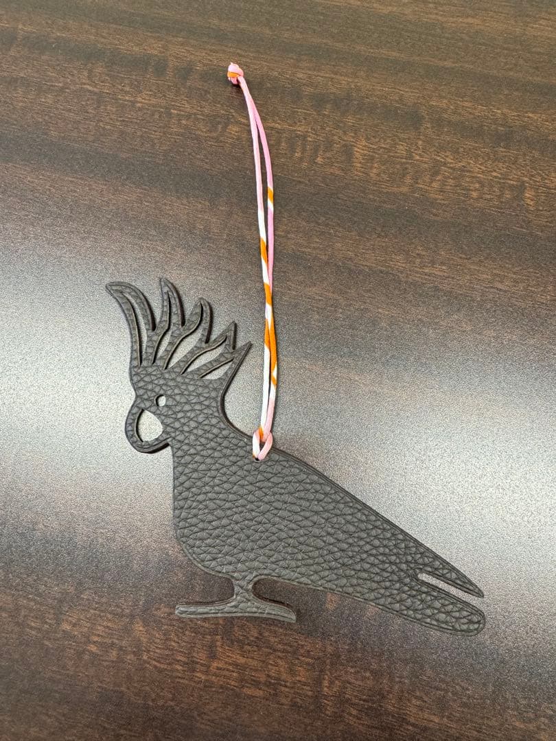 エルメス　プティアッシュ　オウム　チャーム