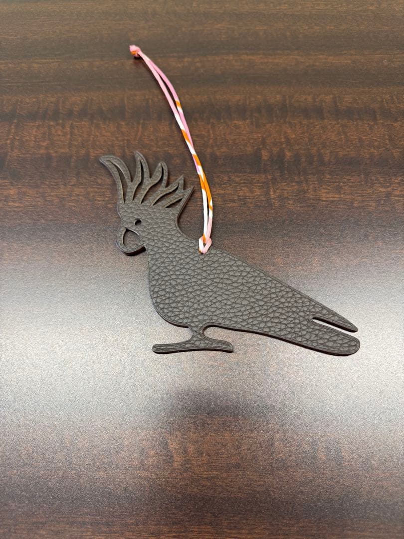 エルメス　プティアッシュ　オウム　チャーム