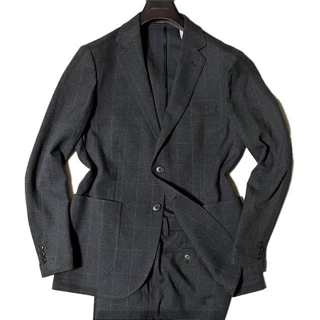 専用ユナイテッドアローズ ACTIVEPLUS ウィンドウペンスーツ46/M美品