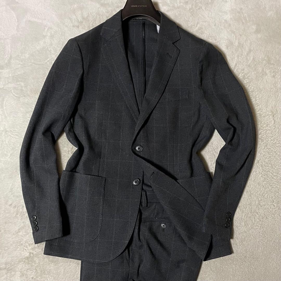 専用ユナイテッドアローズ ACTIVEPLUS ウィンドウペンスーツ46/M美品