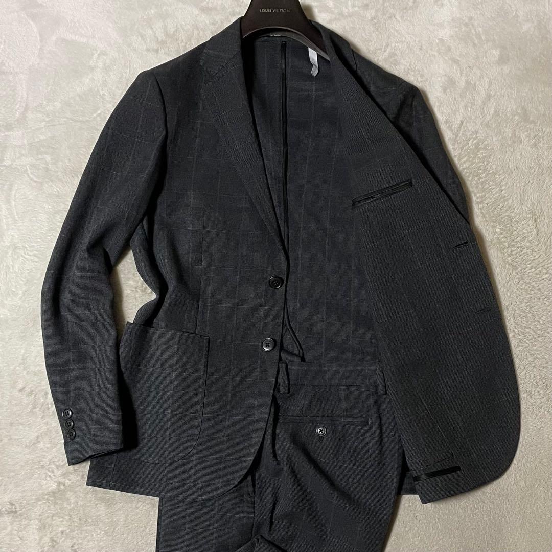 専用ユナイテッドアローズ ACTIVEPLUS ウィンドウペンスーツ46/M美品