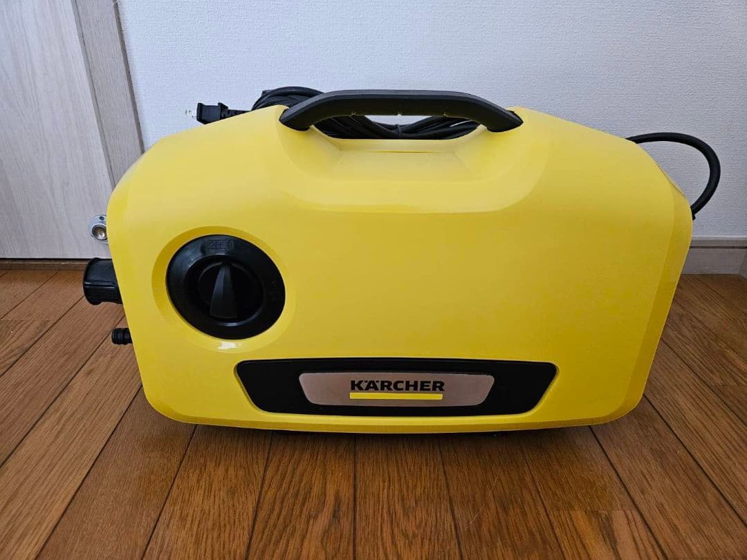 家庭用高圧洗浄機 ケルヒャーK2サイレント 自吸・水道兼用ホースセット3m付き