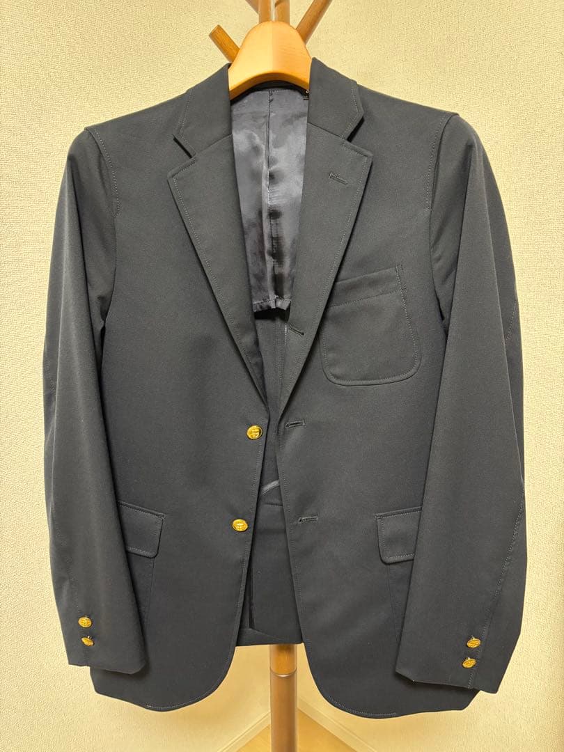 最終価格　美品　ビームスプラス　コンバットジャケット　紺ブレ　S