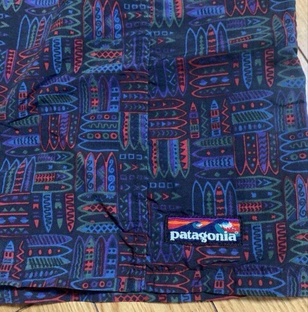 レア　90s リバーショーツ　スプーンビルキャップ　パタゴニア　ビンテージ　古着