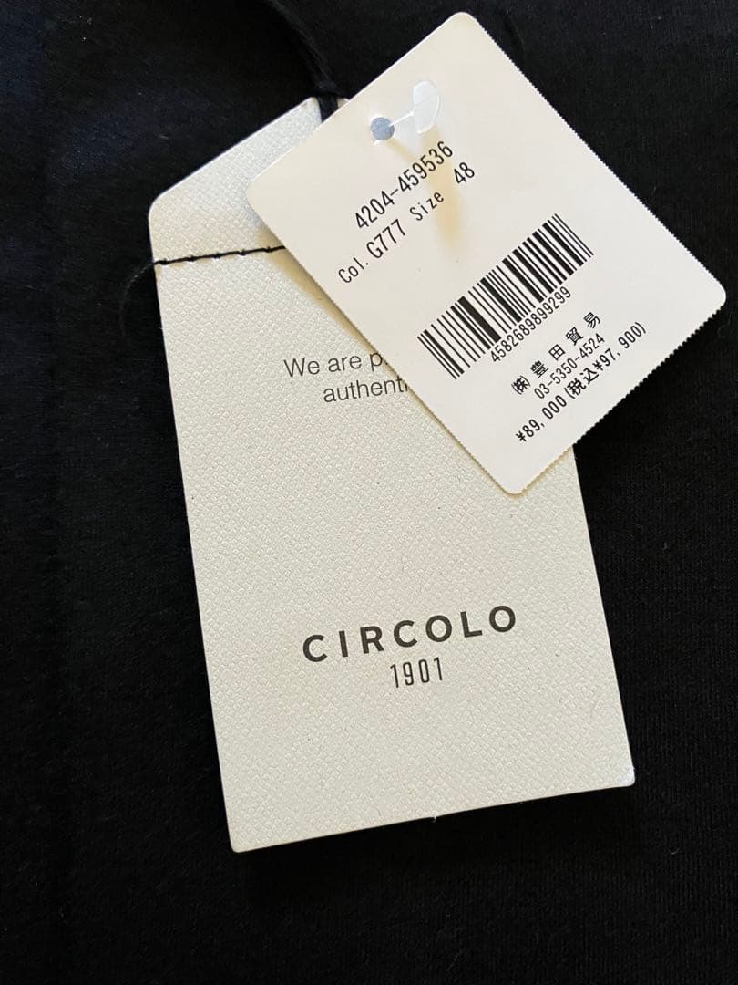 【新品未使用】CIRCOLO 1901チルコロ ジャージジャケット