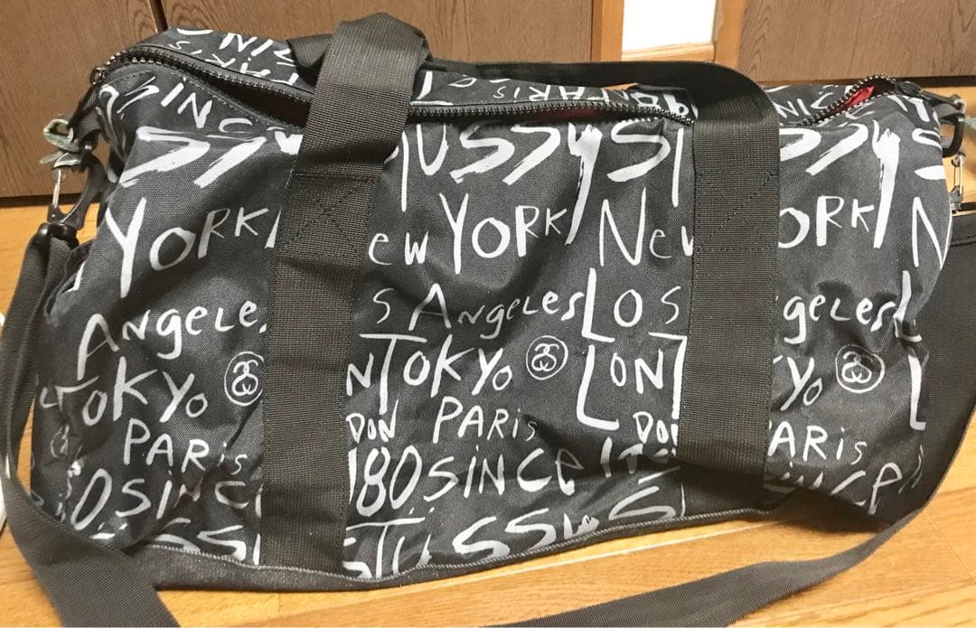 stussy Herschel ボストンバッグ　コラボバッグ