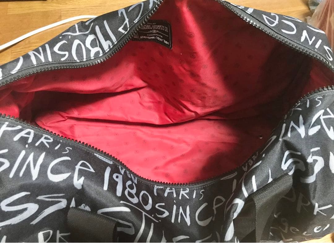 stussy Herschel ボストンバッグ　コラボバッグ