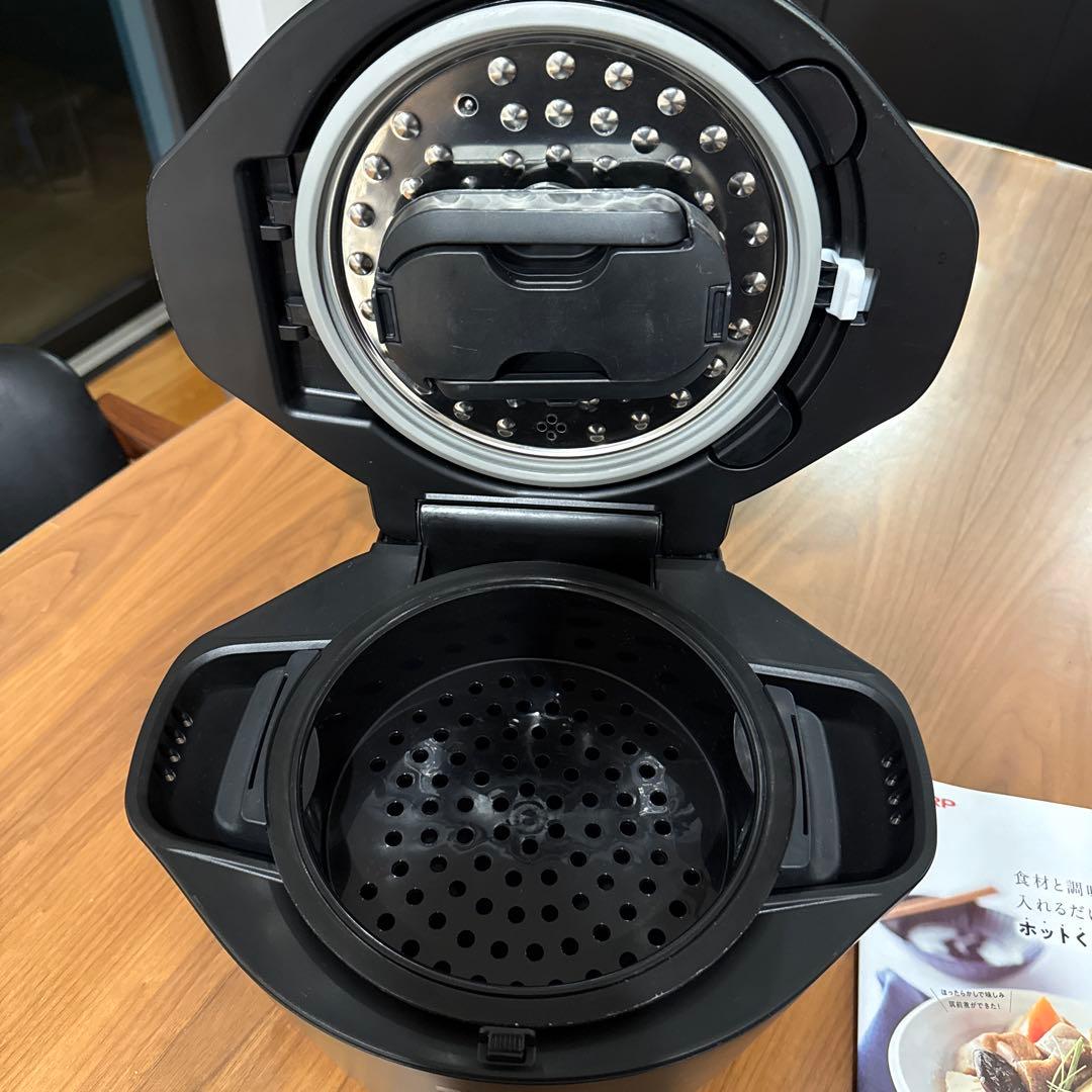 H*ね様 シャープ ヘルシオ ホットクック 1.6L ブラック KN-HW16G