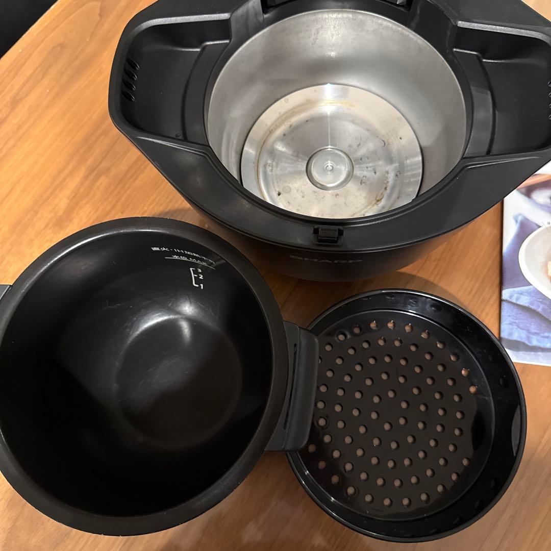 H*ね様 シャープ ヘルシオ ホットクック 1.6L ブラック KN-HW16G