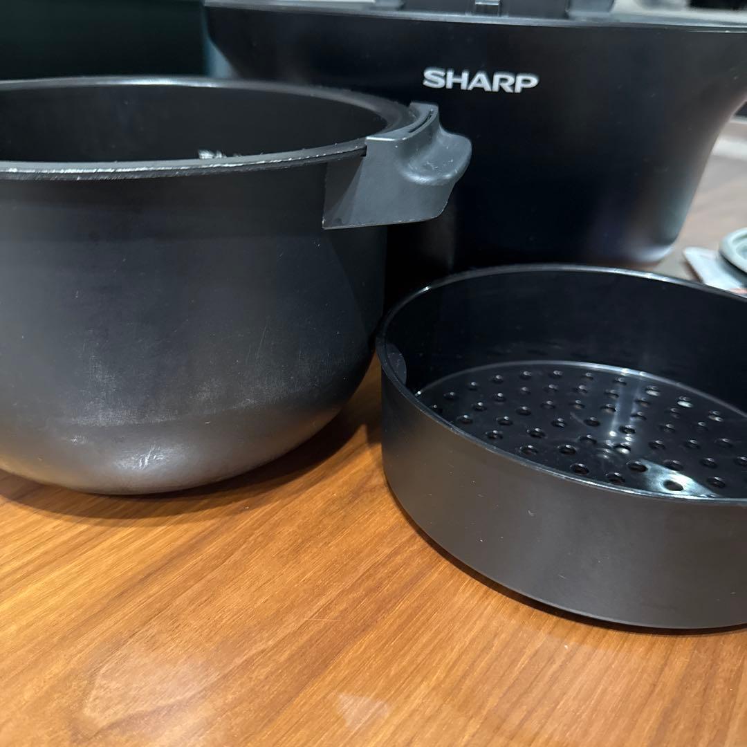 H*ね様 シャープ ヘルシオ ホットクック 1.6L ブラック KN-HW16G