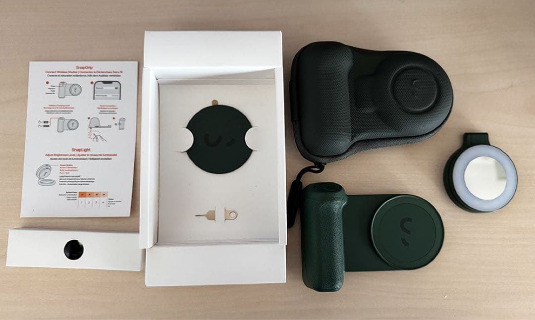 ShiftCam SnapGrip Lite Kit カメラグリップ