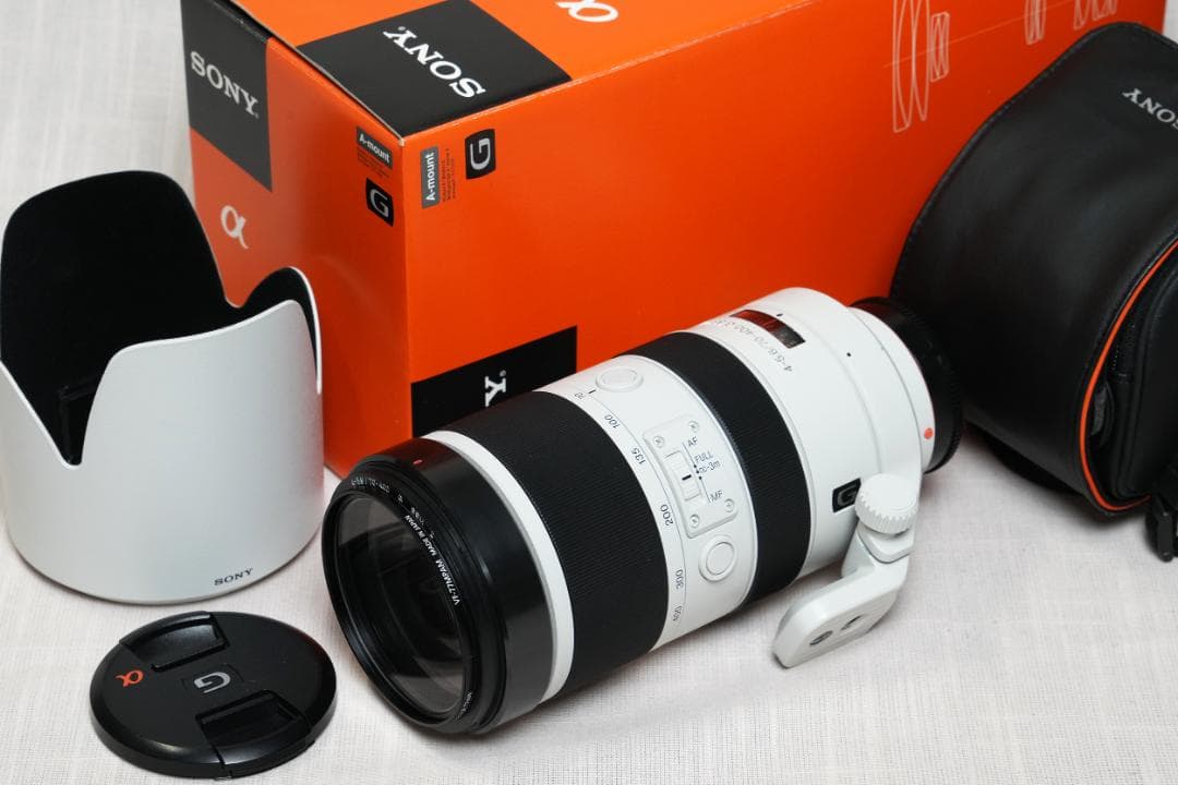 【Aマウント】SONY 70-400mm 望遠レンズ【プロテクター付き】