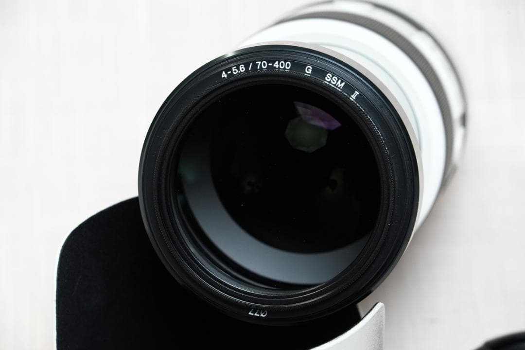 【Aマウント】SONY 70-400mm 望遠レンズ【プロテクター付き】