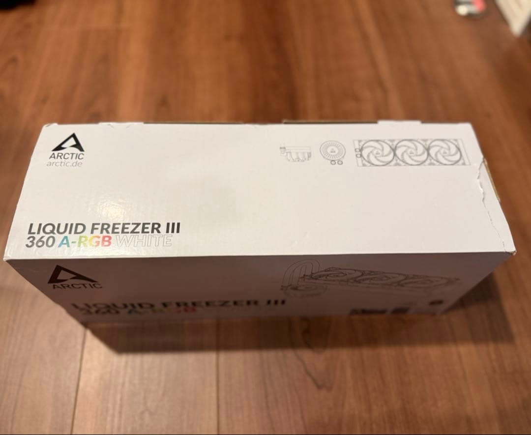 PC用ファン・クーラー ARCTIC Liquid Freezer III 360 A-RGB WH