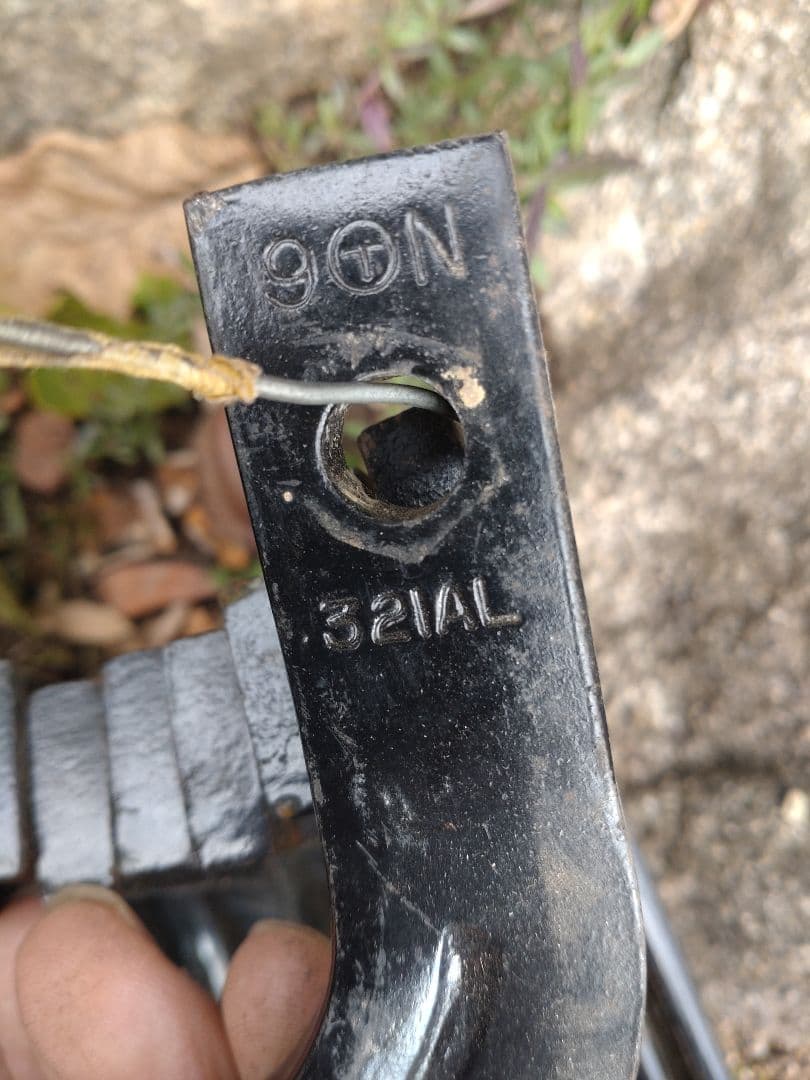 イセキ純正　太陽爪セットL14 R15 偏心2 31本セット三菱爪セット