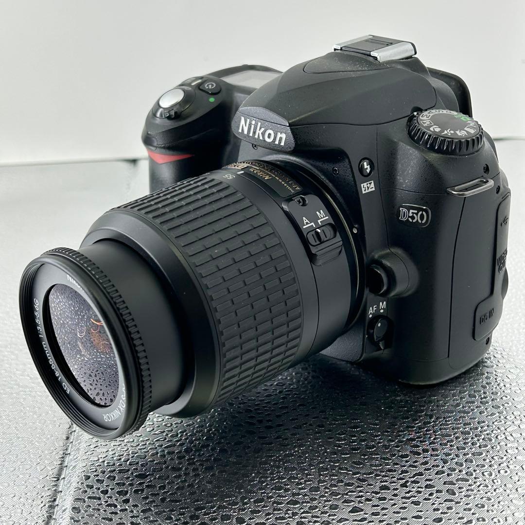 ■美品 Nikon ニコン D50 18-55mmレンズキット 箱付き