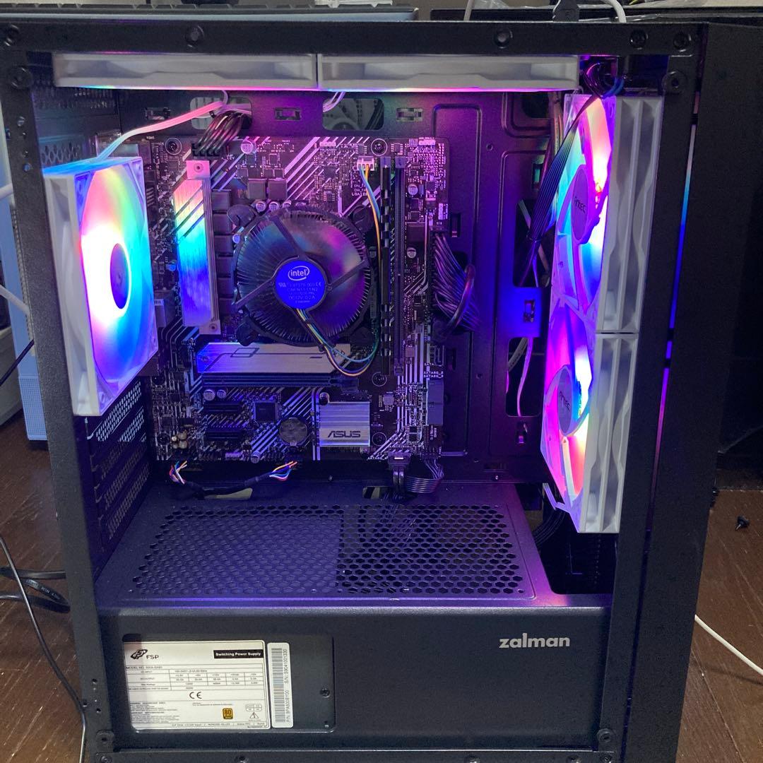 ASUS PRIME H510M-A デスクトップPC (新品PCケース使用)