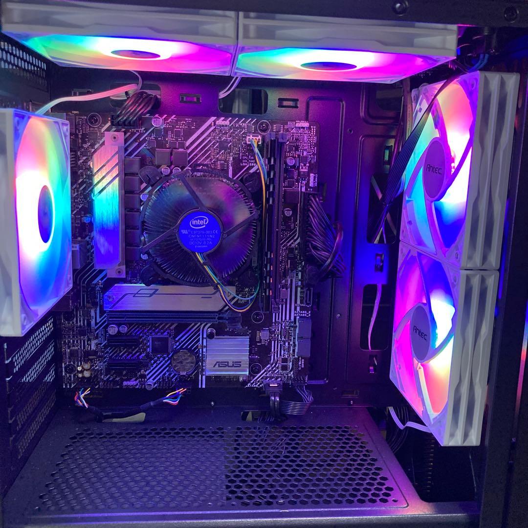 ASUS PRIME H510M-A デスクトップPC (新品PCケース使用)