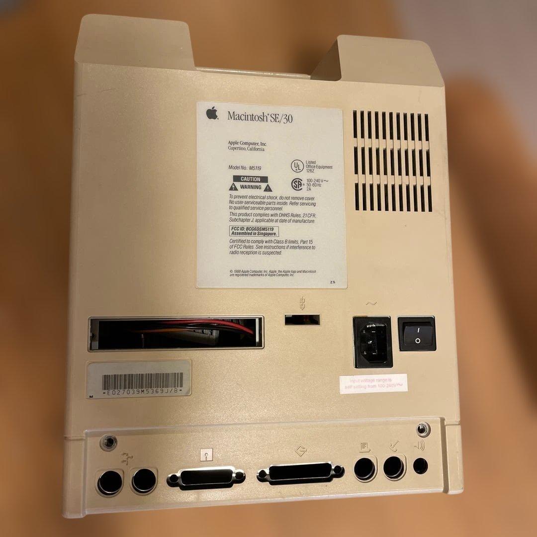 Apple Macintosh SE/30 M5119 本体 ジャンク