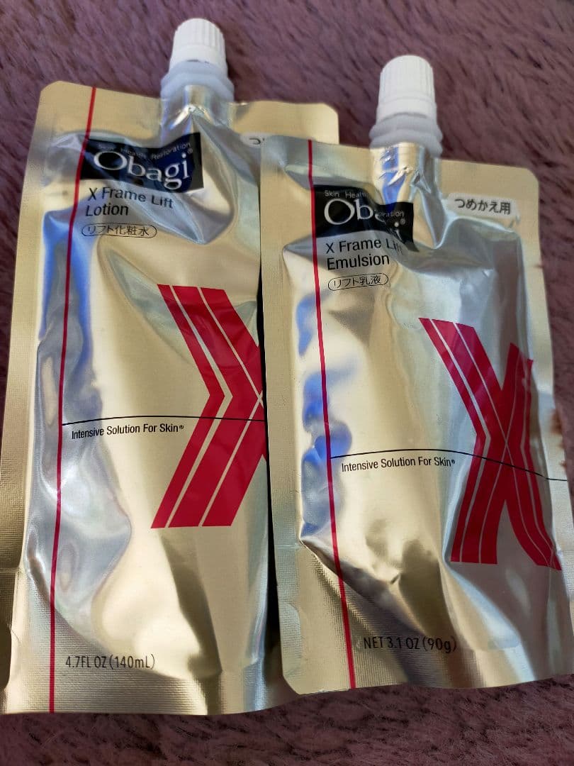 Obagi オバジX 化粧水 乳液 詰め替えセット