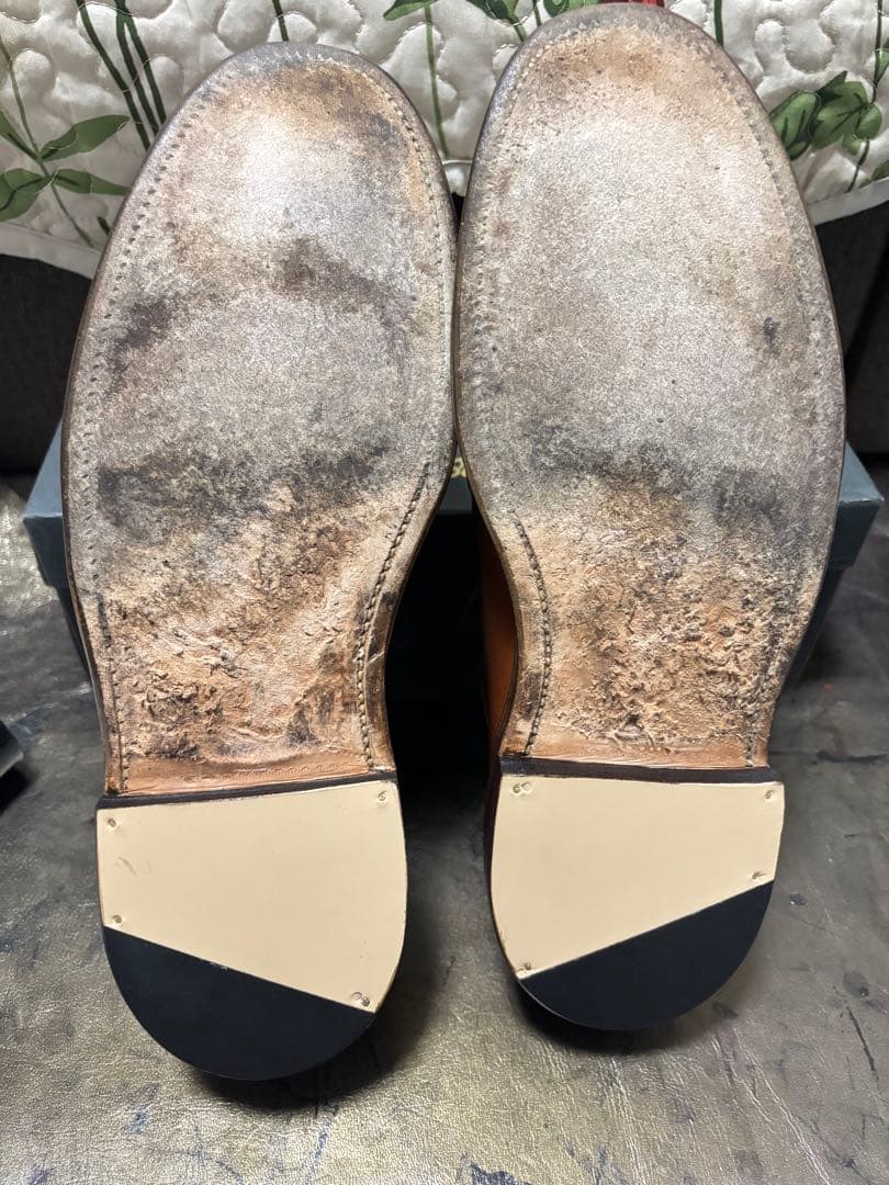 m*t様 Alden オールデン 9905 プレーントゥ　ウイスキーコードバン