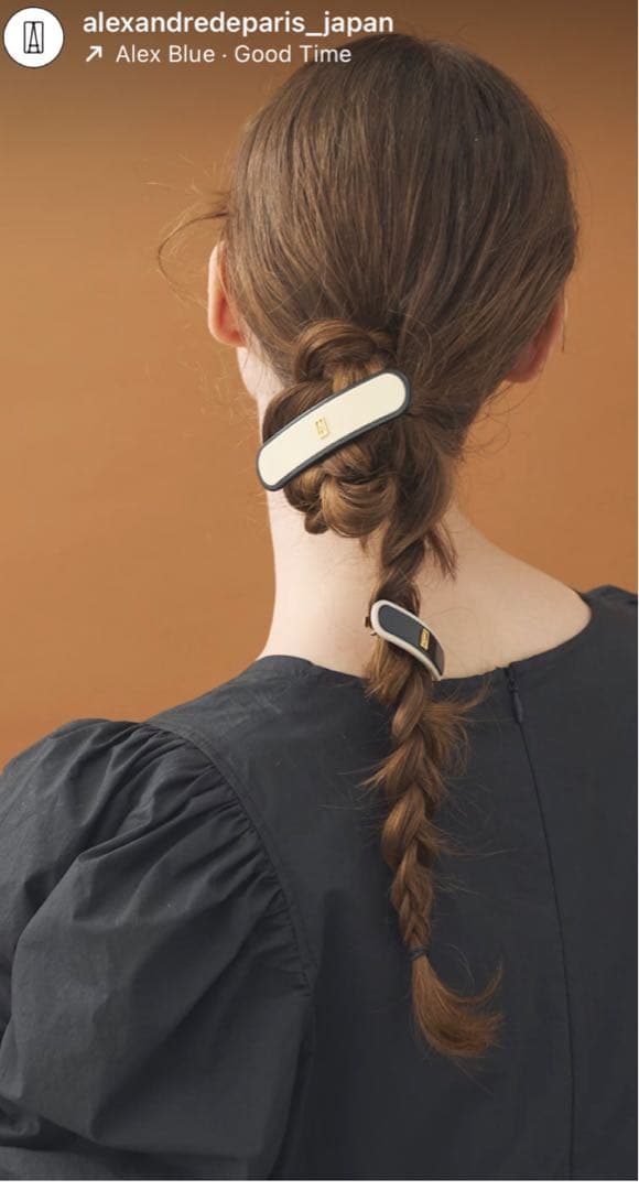 新品未使用　アレクサンドルドゥパリ　バレッタ　リズレ　LISERAI