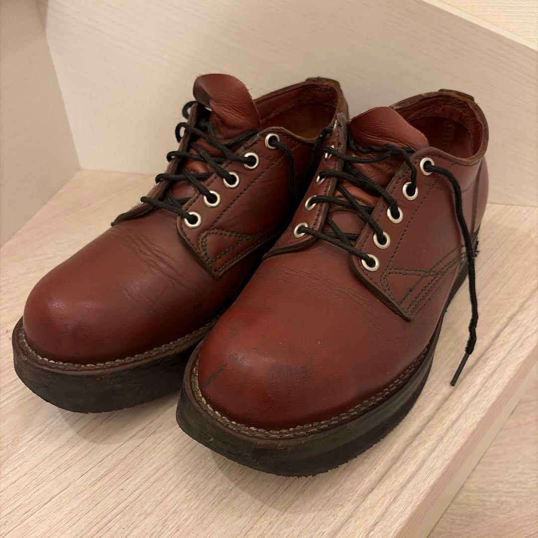 ヴァイバーグ　ワークブーツ　サイズ7 オックスフォード
