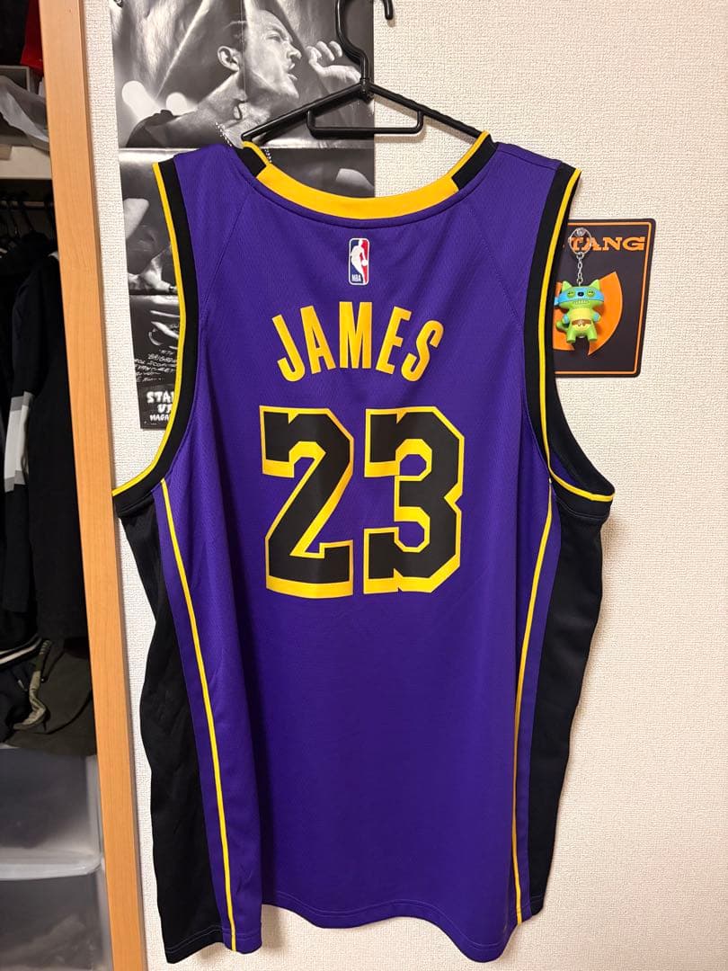 Lakers LeBron James ユニフォーム ゲームシャツ