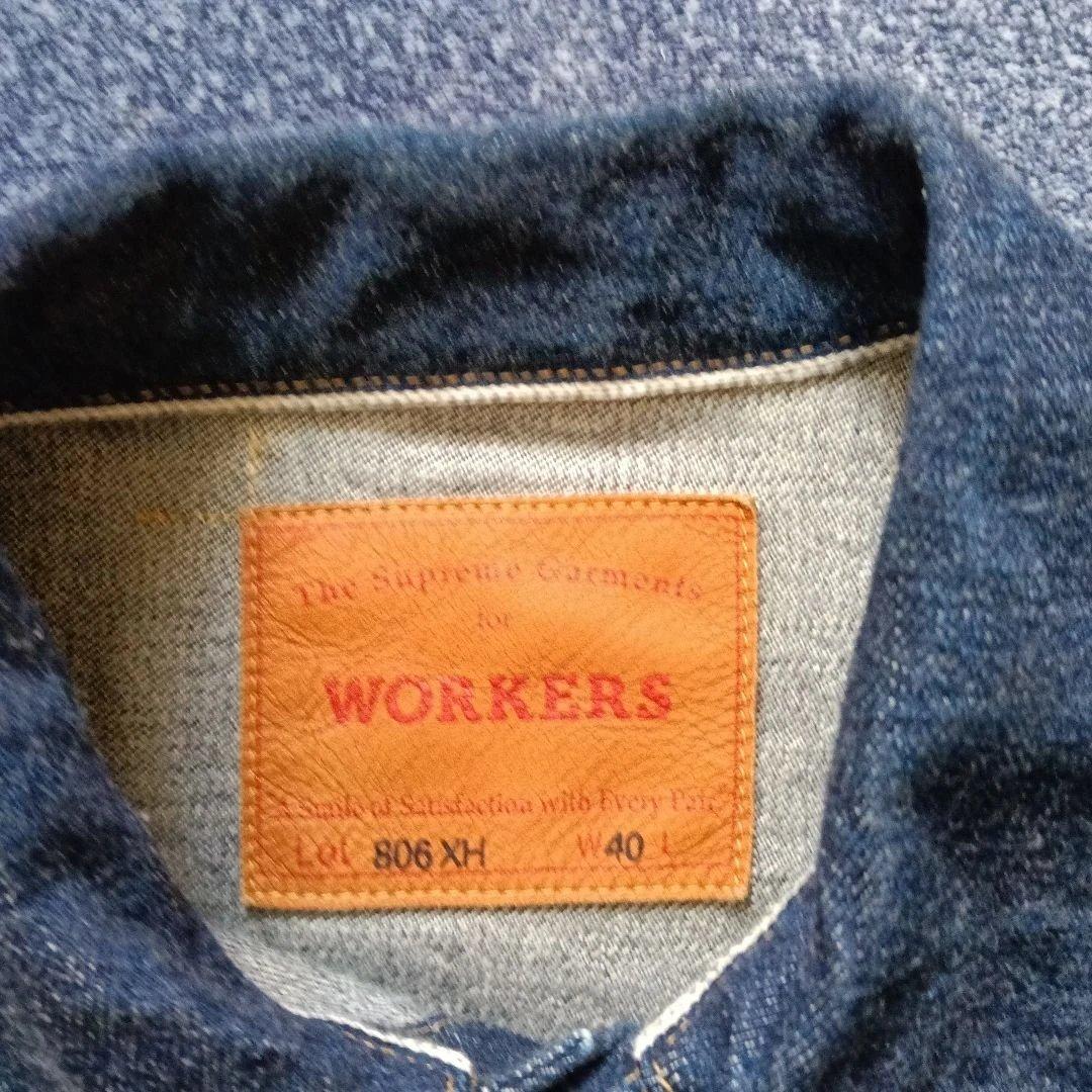 と*ん様 WORKERS 806 XH デニムジャケット サイズ40