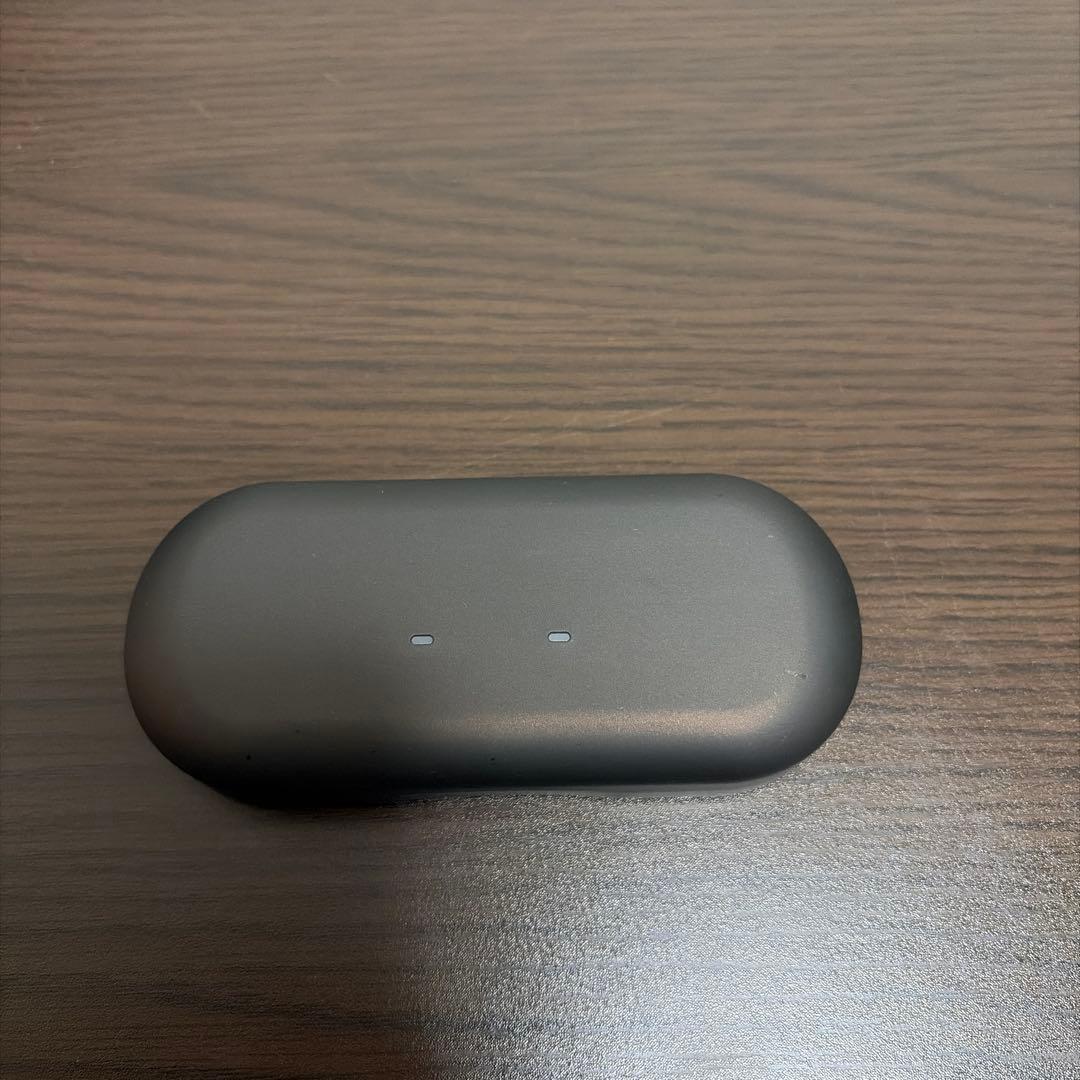 ワイヤレスイヤホン ダークグレー 耳掛け型